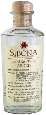 Grappa di Arneis Sibona Italia