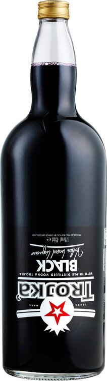 Trojka Black Vodka Liqueur 450cl (auf Anfrage)