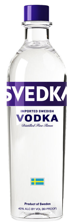 Vodka Svedka (solange Vorrat)