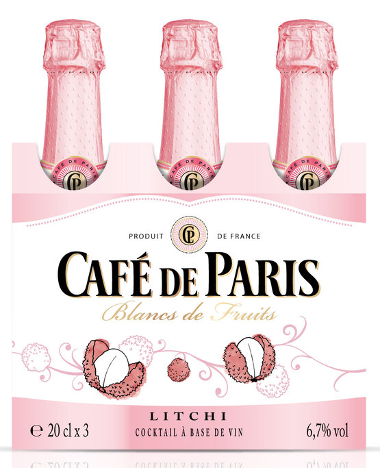 Café de Paris Litchi 20 cl France (Preis pro Flasche!) (solange Vorrat, kein neuer Liefertermin bekannt)