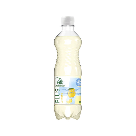 Rhäzünser Plus Lemon 50 cl PET (auf Anfrage)