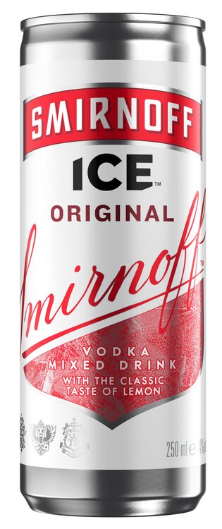 Smirnoff Ice Vodka Mixed Drink Dose 25 cl 
