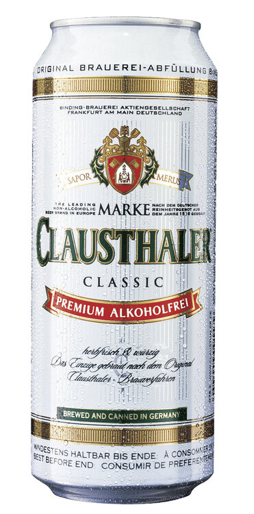 Clausthaler Dose 50 cl alkoholfreies Bier