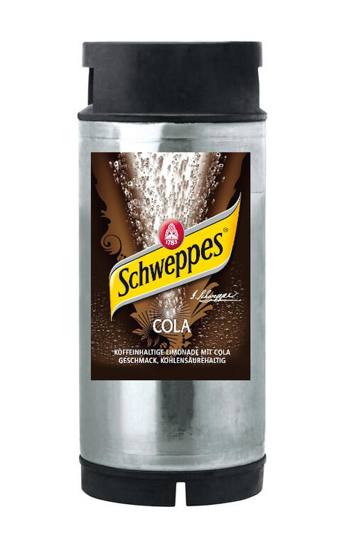 Schweppes Cola Premix 20 L Tank (auf Anfrage)