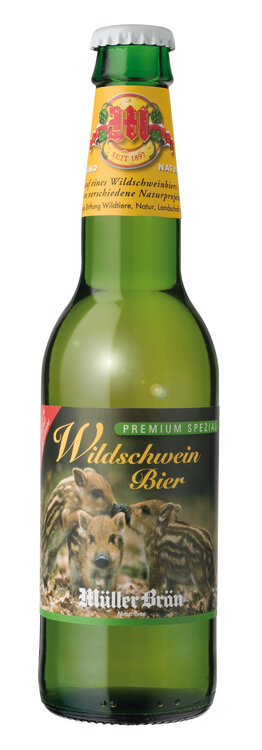 Wildschweinbier Premium Spezial Müller Bräu 6-Pack EW