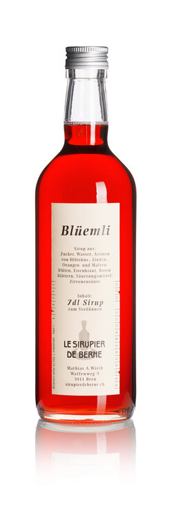 Blüemli Sirup 70 cl Le Sirupier de Berne Fl.Depot Fr. 1.-