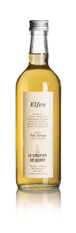 Elfen Sirup 70 cl Le Sirupier de Berne Fl.Depot Fr. 1.-