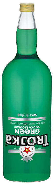 Trojka Green Vodka Liqueur 450 cl