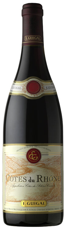 Côtes du Rhône AC Rouge E. Guigal Rhône 
