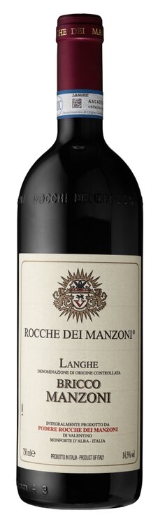 Bricco Manzoni Langhe DOC Rocche dei Manzoni Monforte d'Alba Italia (92 Parker Punkte)