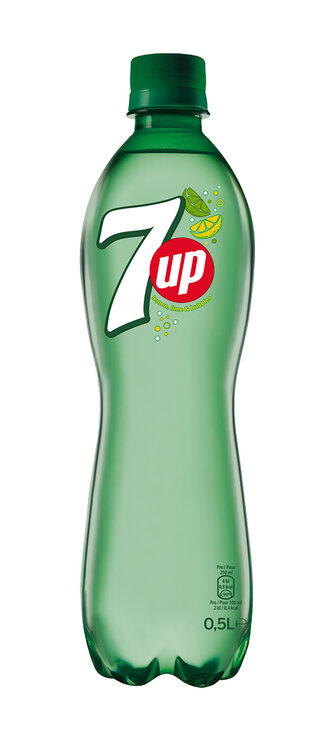 7 UP Zitrone 50 cl PET EW, 6-Pack