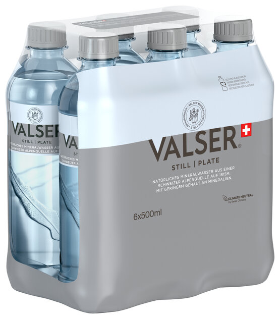 Valser Still 50 cl PET ohne Kohlensäure