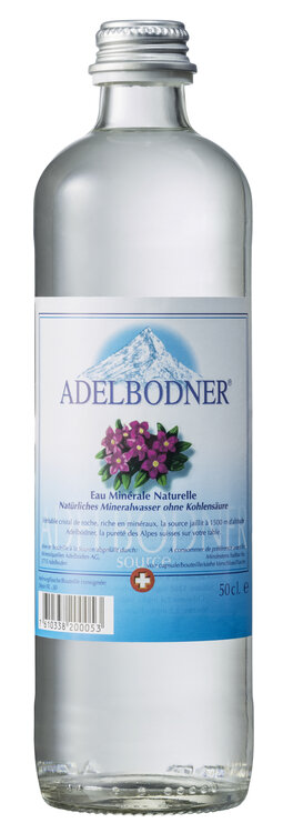 Adelbodner Alpenrose 50 cl ohne Kohlensäure (solange Vorrat)