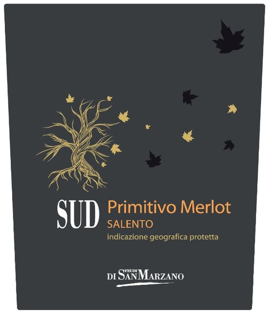 Sud Primitivo Merlot Salento IGT Feudi di San Marzano Apulien