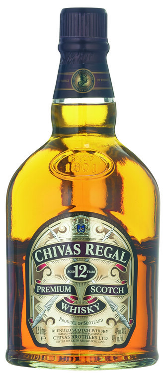 Whisky Chivas 12 Years old Premium Scotch Blend 1.5 L (auf Anfrage) 