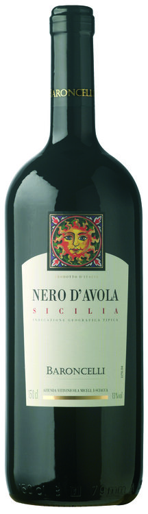 Nero d'Avola 1.5 Liter Magnum Sicillia IGT Baroncelli Italia (solange Vorrat)