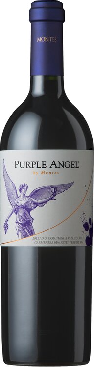 Purple Angel Montes (Carmenère/Petit Verdot) Colchagua Valley Chile