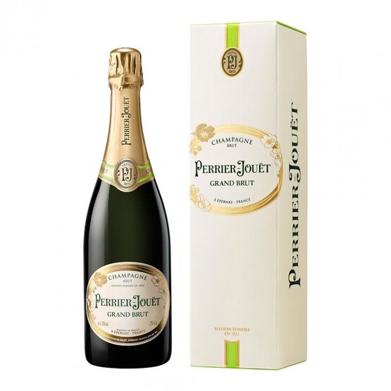 Champagne Perrier Jouët Grand brut in Geschenkbox (auf Anfrage)