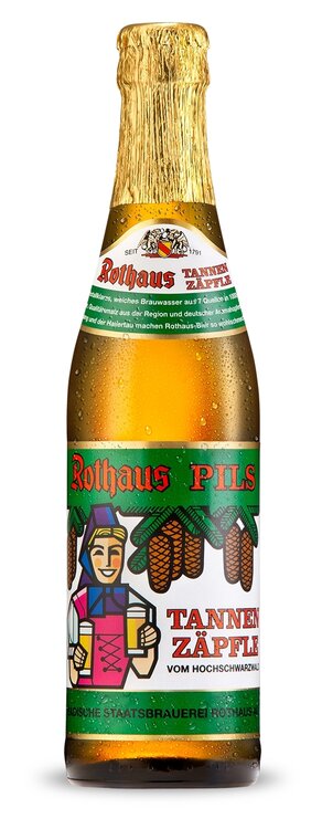 Tannen Zäpfle 33 cl 10er Harass Rothaus Bräu