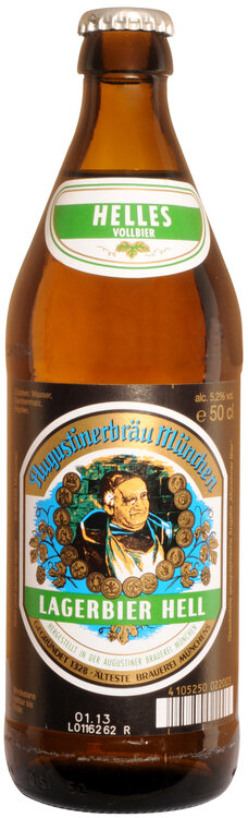 Augustiner Lager hell 20er Harass 50 cl Flaschendepot -.30 