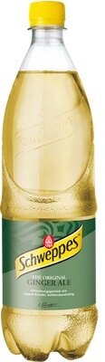 Schweppes Ginger Ale 1 L PET (Pfand -.50/Fl. + 5.-/Har.)