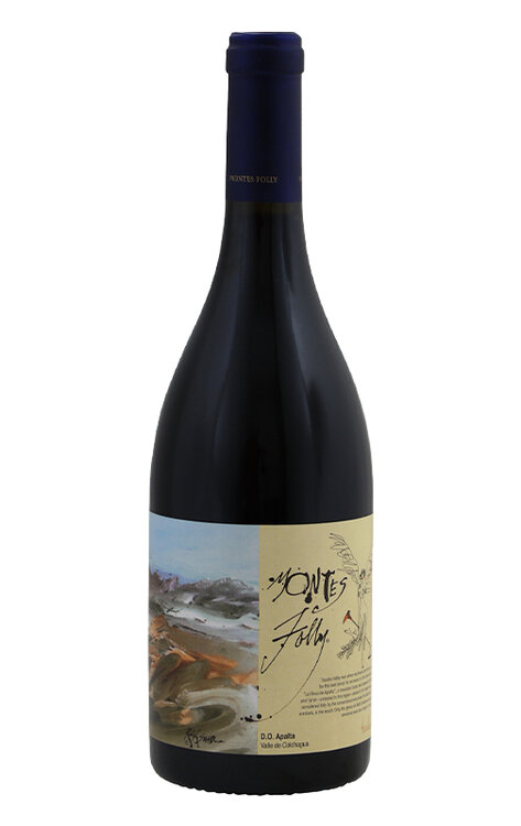 Folly Montes (100% Syrah) Santa Cruz Chile (solange Vorrat, Anfang Februar wieder Lieferbar)