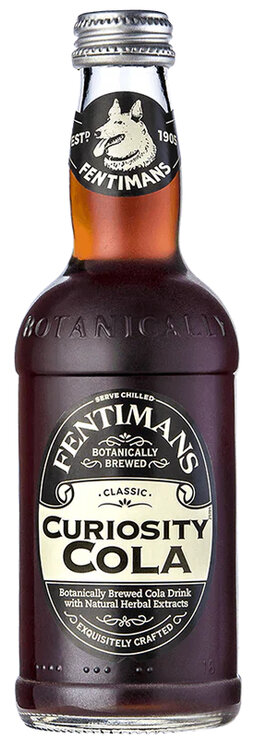 Fentimans Curiosity Cola 275 ml EW Glas