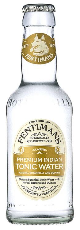 Fentimans Premium Indian Tonic Water 200 ml EW Glas 