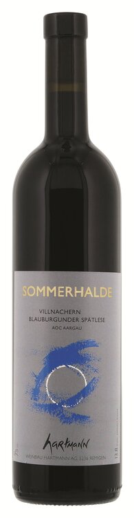 Sommerhalde Spätlese Blauburgunder AOC Weinbau Hartmann Remigen 
