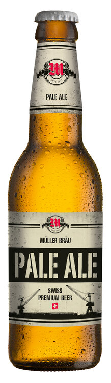 Müller Bräu Pale Ale Swiss Premium Beer 33 cl MW 