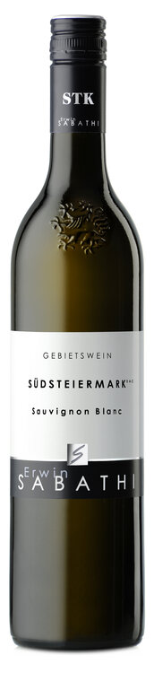 Sauvignon Blanc Steirische Klassik Weingut Erwin Sabathi Südsteiermark Österreich