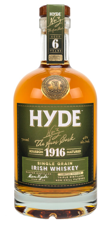 Hyde Single Grain Irish Whiskey No. 3 Bourbon Cask