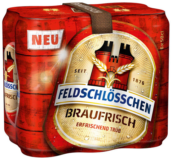 Feldschlösschen Braufrisch Dose 6-Pack