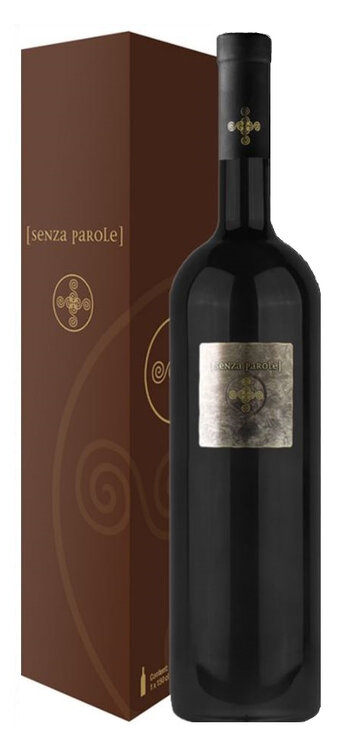 Primitivo Senza Parole Rosso 1.5 L Magnum Primitivo Salento Amabile Puglia IGP (1er Geschenkkarton)