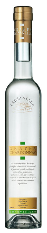 Grappa Chardonnay Paesanella (solange Vorrat)