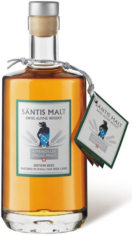 Säntis Malt grün small cask Edition Sigel  (solange Vorrat, kein neuer Liefertermin bekannt)