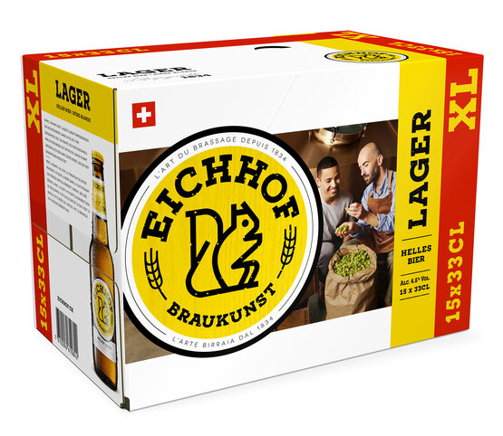 Eichhof Lager 15-Pack 33 cl EW AKTION