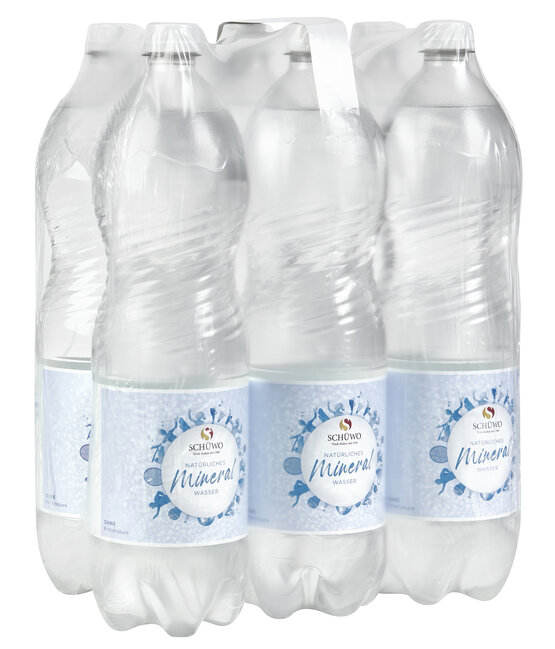 SCHÜWO Mineralwasser weiss OHNE Kohlensäure 1.5 L PET EW 6-Pack