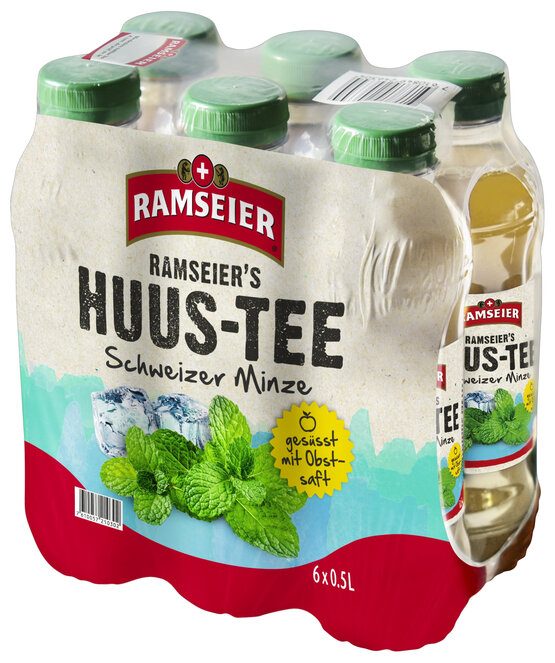 Ramseier Huus-Tee Minze 50 cl PET 6-Pack