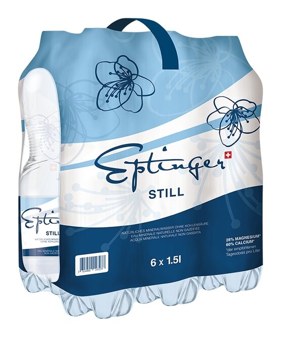 Eptinger blau still ohne Kohlensäure 1.5 L PET 6-Pack