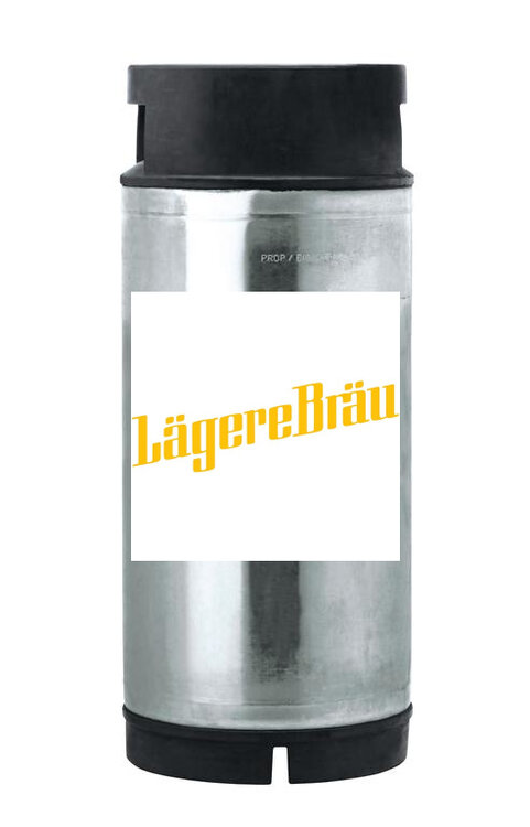 Lägere Bräu Original Zwickel hell Alu-Tank 20 L 