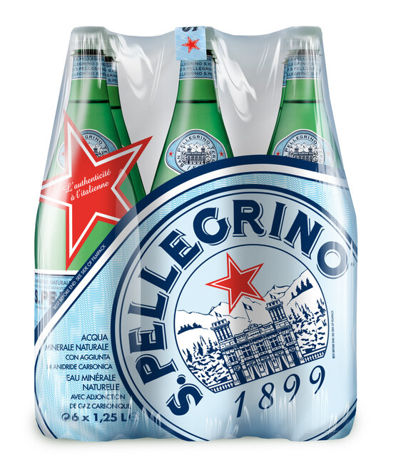 S.Pellegrino Mineral 1.25 L PET EW 6-Pack 