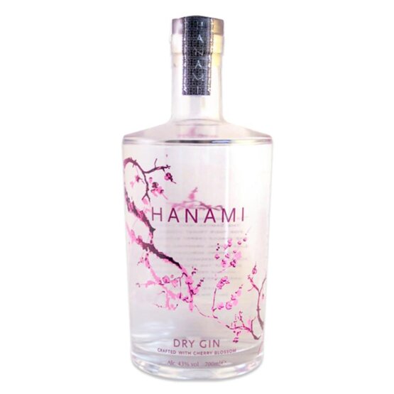 Gin Dry Hanami mit Kirschenblüten