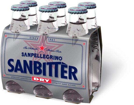 Sanpellegrino Sanbitter dry bianco 6-Pack EW