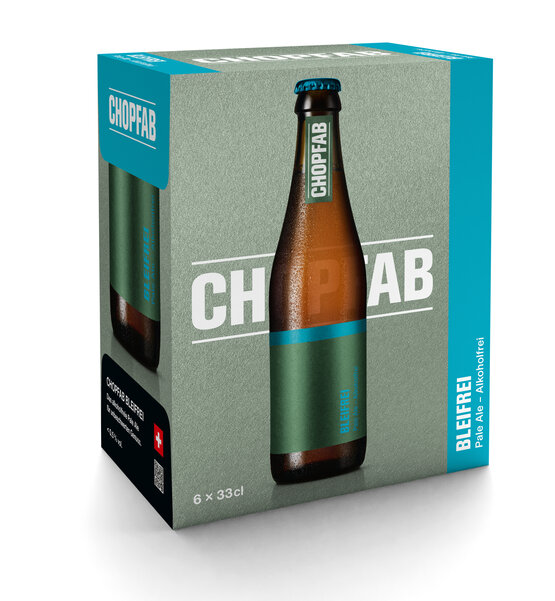 Chopfab BLEIFREI Pale-Ale alkoholfrei alkoholfrei EW-Flasche