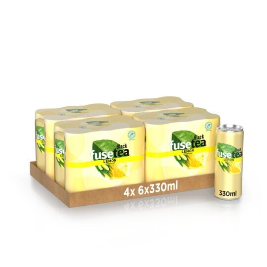 Fuse Tea Lemon Lemongrass Dosen (auf Anfrage)