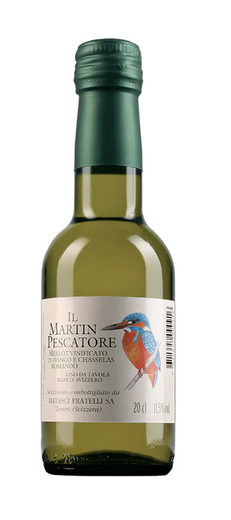 Triopack Merlot Martin Pescatore BIANCO Matasci 3 x 20 cl (pro Karton 5x3er Pack)