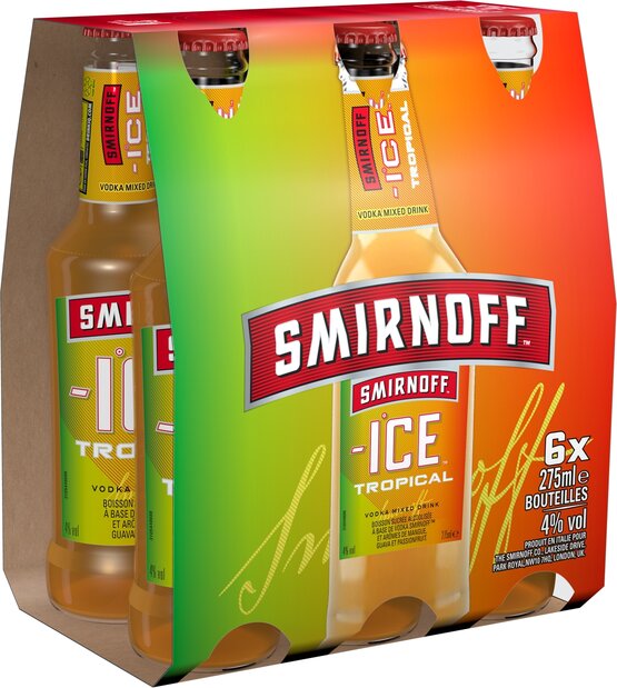 Smirnoff Ice Tropical Glasflasche 27.5 cl