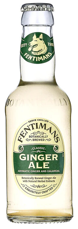 Fentimans Ginger Ale 200 ml EW Glas 