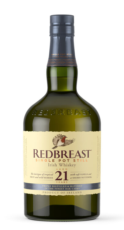 Redbreast 21 Years Single Pot Still Irish Whiskey (ausverkauft, voraussichtlich Mitte 2025 wieder verfügbar)